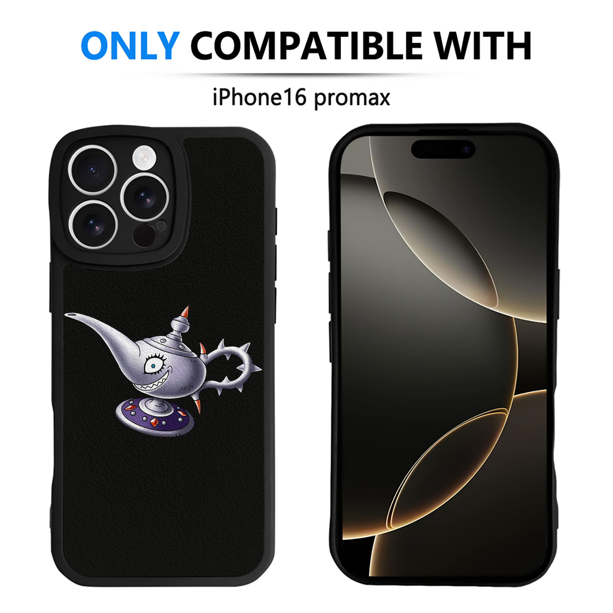 （画像用） ドラゴンクエスト Doragon Kuesuto Dragon Quest 【iPhone 16シリーズ対応】シリコンスマホケース（レザー調） 材質：シリコン